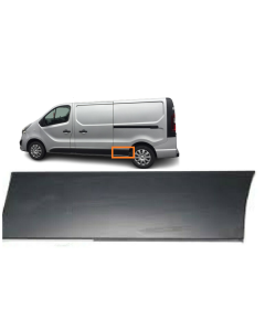 Vauxhall Vivaro 2014-2019 & Renault Trafic 2014-2022 & Nv300 2016-2021 SIDE MOULDING TRIM   LH LEFT SIDE NEAR SIDE