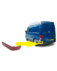 Vw Crafter 2017-2025 Rear BUMPER CORNER REFLECTOR LH LEFT SIDE NEAR SIDE