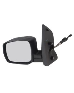 Citroen Nemo, Fiat Fiorino, Qubo, Peugeot Bipper 2008-2016 Manual Door Wing Mirror Passenger Left Side Lh