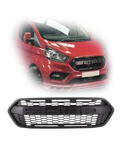 Ford Transit Custom 2018-2023  Grille Honeycomb Grill Raptor Style Black