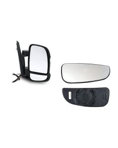 FIAT DUCATO - CITROEN RELAY - PEUGEOT BOXER 2006 - 2025 Lower Glass Door Wing Mirror Driver Right O/S Side Right Side