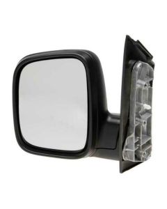 Vw Caddy 2004-2015 Manual Door Wing Mirror Passenger Side Near Left Lh Side