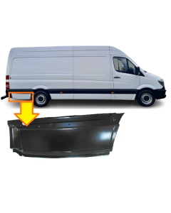 VW CRAFTER MERCEDES SPRINTER 2006 - 2018 Repairing Panel Lower Body Moulding Right Side Driver Side Offside O/S
