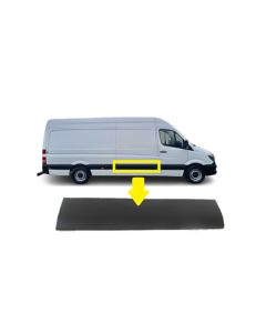 Mercedes Sprinter 2006 - 2018 & Vw Crafter 2006-2017 Moulding Trim Plastic Strip Driver Side Off Side