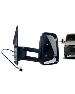Mercedes Sprinter 2018-2025 Long Arm Wing Mirror Manual Rh Right Side Off Side