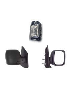 FITS NISSAN PRIMASTAR and RENAULT TRAFIC 2022-2025 BLACK DOOR WING MIRROR INDICATOR RH RIGHT SIDE