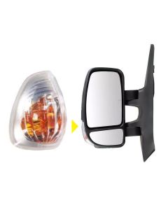 Vauxhall Movano & Renault Master & Nissan NV400 2010-2025 DOOR WING MIRROR AMBER INDICATOR LH LEFT SID NEAR SIDE