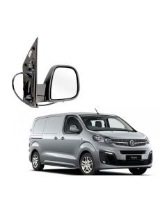 Vauxhall Vivaro 2019 - 2025 - Fits Citroen Dispatch, Peugeot Expert, Peugeot Traveller, Toyota Proace City Electric Primed Door Wing Mirror Driver side RH Right Side