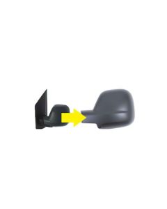 Vauxhall Vivaro 2019 - 2025 - Fits Citroen Dispatch, Peugeot Expert, Peugeot Traveller, Toyota Proace City Black Cover Door Wing Mirror LH Left Side