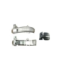 Vw Crafter 2017- Indicator Blinker Door Wing Mirror Lh Left N/S Near Side