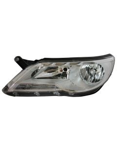 Vw Tiguan 2007-2011 Headlight Headlamp Passenger Left N/S Side