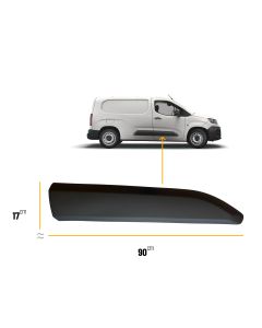 Citroen Berlingo - Peugeot Partner - Vauxhall Combo 2018 - 2024 Toyota Proace City - Fiat Doblo 2020 - 2025 FRONT DOOR MOULDING TRIM RH Right Side Driver Side Offside O/S