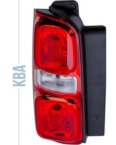 Citroen Dispatch - Peugeot Expert and Traveller - Toyota Proace City 2016 - 2025 - Citroen Spacetourer 2016 - 2022 - Vauxhall Vivaro 2019 - 2025 Rear Light Tail Back Lamp Passenger Near Left Side