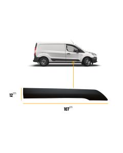  Ford Transit Connect 2014-2019 Plastic Protective Strip Door Moulding Rh Right Side