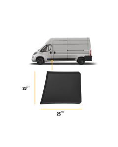 Fiat Ducato Citroen Relay Peugeot Boxer 2006 - 2025 Side Moulding Strip Plastic Protective Grey LH Left Side Passenger Side Nearside N/S