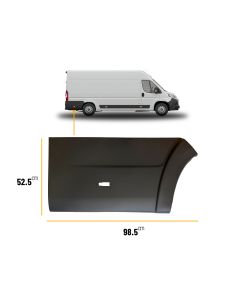 Fiat Ducato Citroen Relay Peugeot Boxer 2006-2025 Protective Strip Side Moulding Panel Trim Driver Side Rh