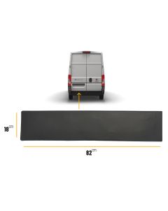 Fiat Ducato Citroen Relay Peugeot Boxer 2006-2025 Protective Strip Side Moulding Panel Back Door Lh Left
