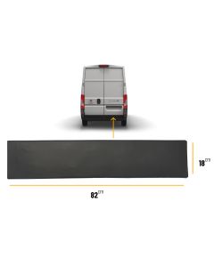 Fiat Ducato Citroen Relay Peugeot Boxer 2006 - 2025 Protective Strip Side Moulding Panel Back Door Rh Right