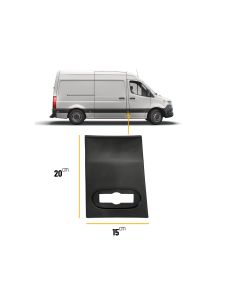 Mercedes Sprinter - VW Crafter Protective Side Moulding Strip Trim 2006 -2018 Lh Left Side Passenger Side