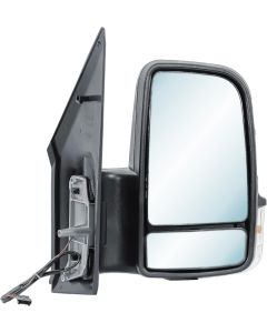 Mercedes Sprinter 2006 - 2018 & Vw Crafter 2006 - 2017 Short Arm Manual Door Wing Mirror Passenger Near Left Side-