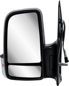 Mercedes Sprinter 2006 - 2018 & Vw Crafter 2006 - 2017 Short Arm Electric Door Wing Mirror Passenger Near Left Side