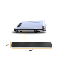 FITS MERCEDES SPRINTER 2018-2025 SIDE DOOR MOULDING TRIM LH LEFT SIDE NEAR SIDE