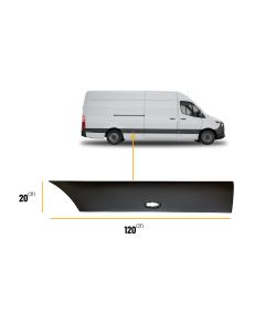 FOR LWB SPRINTER 2018-2025 SIDE DOOR MOULDING TRIM RH RIGHT SIDE OFF SIDE