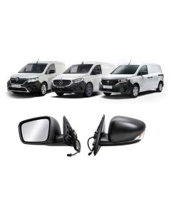 Renault Kangoo - Mercedes Citan and Nissan Townstar VAN 2022 - 2026 ELECTRIC HEAT DOOR WING MIRROR LH Left Side Passenger Side Nearside N/S