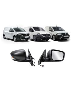 Renault Kangoo - Mercedes Citan and Nissan Townstar VAN 2022 - 2026 ELECTRIC HEAT DOOR WING MIRROR LH Left Side Passenger Side Nearside N/S