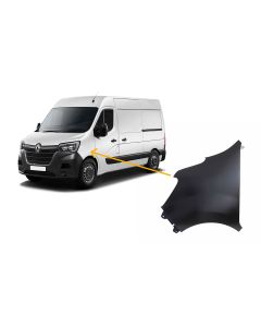 Renault Master 2019-2025 Primed Colour Front Wing LH Left Side Passenger Side Nearside N/S