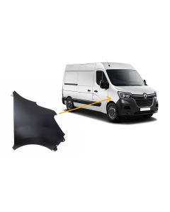 Renault Master 2019 - 2025 Primed Colour Front Wing RH Right Side Driver Side Offside O/S