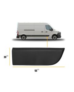 Vauxhall Movano & Renault Master & Nissan NV400 2010- ON FRONT DOOR MOULDING TRIM RH RIGHT SIDE OFF SIDE
