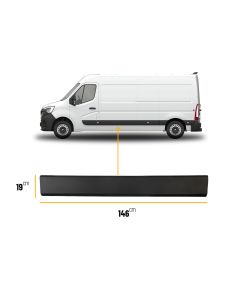 Movano & Nv400 & Master 2010 - 2019 Protective Strip Plastic Moulding Door LH Left Side Passenger Side Nearside N/S