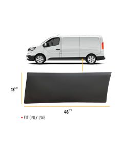 Vauxhall Vivaro 2014-2019 & Renault Trafic 2014-2022 & Nv300 2016-2021 SIDE MOULDING TRIM   LH LEFT SIDE NEAR SIDE